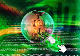 合成網絡圖片 科技圖 地球 鼠票 手部,科技,合成網絡