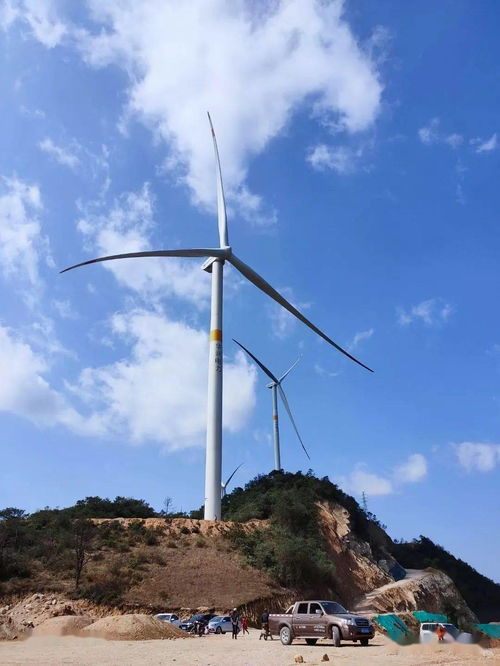 博白鎮裝上發電風車，春節期間成網紅打卡地